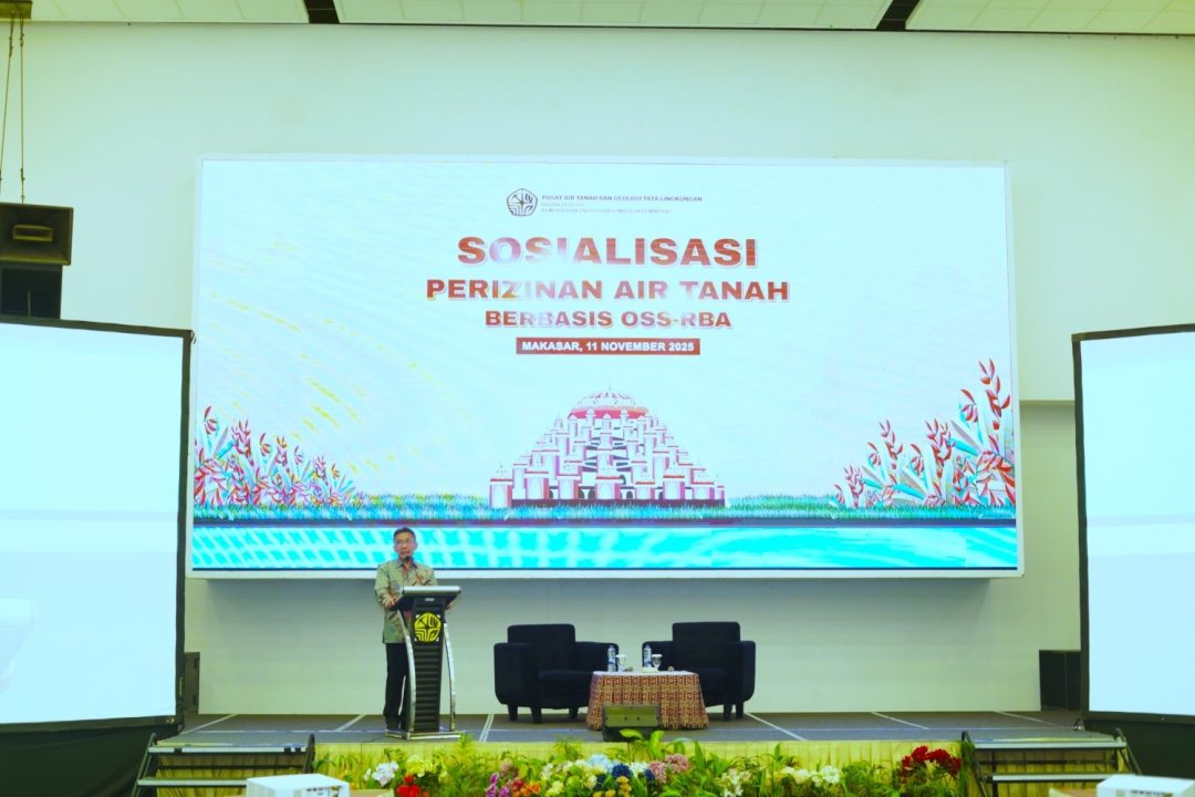 Sosialisasi Perizinan Air Tanah Berbasis OSS-RBA di Makassar