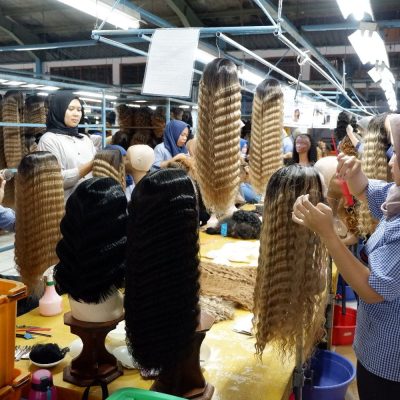 Fasilitasi Perluasan Pasar Produk Rambut Palsu dan Bulu Mata Palsu